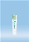 20.1345.100 | Microvette® 500 Lithium heparin, 500 µl, Cap green, flat base