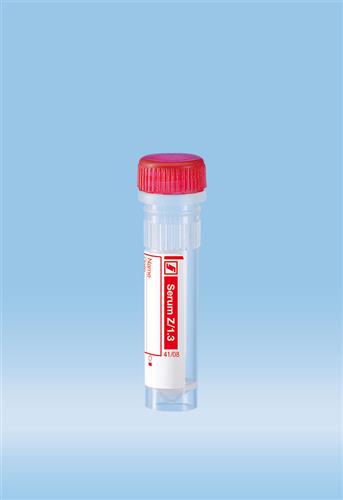41.1392.105 | Micro sample tube, Serum, 1.3 ml, Screw cap, ISO