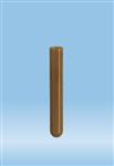 55.526.046 | Tube, 5 ml,  75 x 12 mm, amber, round base, PP, molded graduations