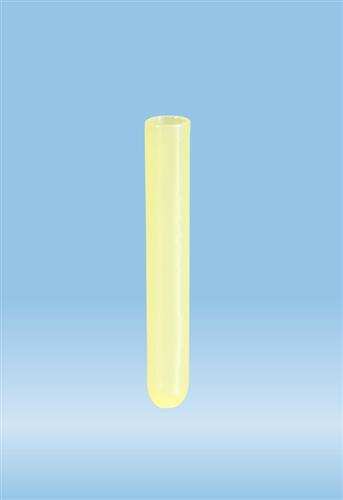 55.526.532 | Tube, 5 ml,  75 x 12 mm, yellow, round base, PP