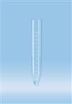 57.462.015 | Tube, 12 ml,  110 x 17 mm, conical base, PS, molded graduations, StackPack