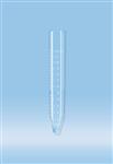 57.462.300 | Tube, 12 ml,  110 x 17 mm, conical base, PS, molded graduations