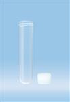 60.506 | Screw cap tube, 10 ml, 79 x 16 mm, round base, PP, cap included