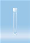 60.541.385 | Screw cap tube, 13 ml,  101 x 16.5 mm, round base with skirt, PP, cap included