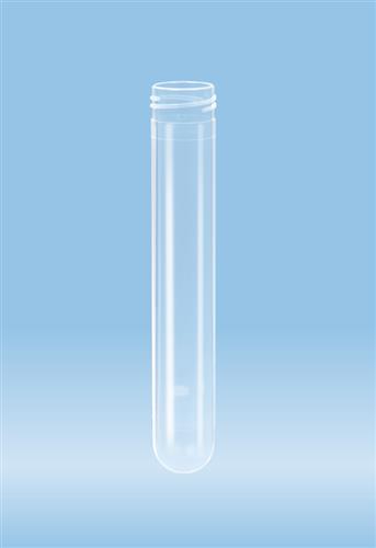 60.541.633 | Screw cap tube, 13 ml,  101 x 16.5 mm, round base, PP, no cap