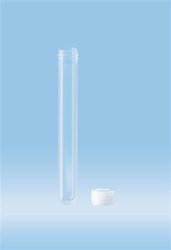 60.546 | Screw cap tube, 6 ml,  92 x 11.5 mm, round base, PP, cap included
