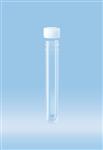 60.550.034 | Screw cap tube, 7 ml,  82 x 13 mm, round base, PP, cap included