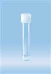 60.551.001 | Screw cap tube, 10 ml,  79 x 16 mm, round base with skirt, PP, cap assembled, sterile