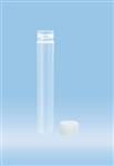 60.557 | Screw cap tube, 4.5 ml,  75 x 12 mm, round base, PP, cap included