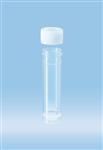 60.732 | Screw cap tube, 15 ml,  76 x 20 mm, conical base with skirt, PP, cap included