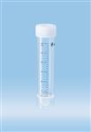 62.543.001 | Screw cap tube, 30 ml,  107 x 25 mm, CBS, PP, printed black graduations, cap assembled, sterile