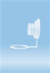 65.109 | Push cap, looped, natural, suitable for micro tube diameter 10.8 mm