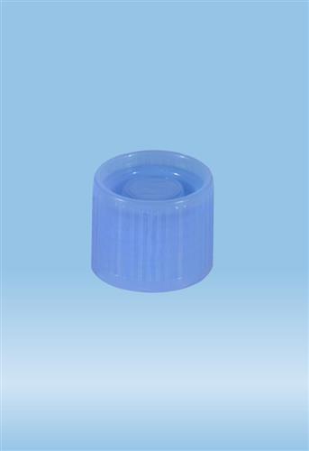 65.176.003 | Screw cap, blue, suitable for tubes 16-16.5 mm