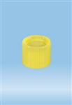 65.176.004 | Screw cap, yellow, suitable for tubes 16-16.5 mm