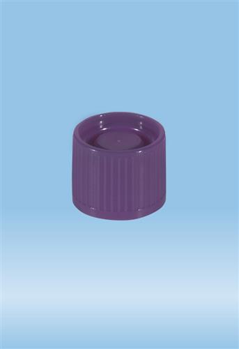 65.176.007 | Screw cap, purple, suitable for tubes 16-16.5 mm