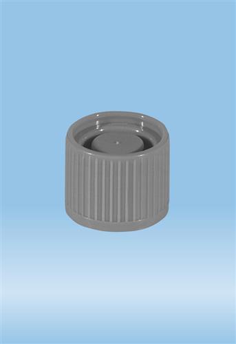 65.176.009 | Screw cap, grey, suitable for tubes 16-16.5 mm