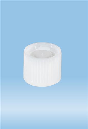 65.176.010 | Screw cap, white, suitable for tubes 16-16.5 mm