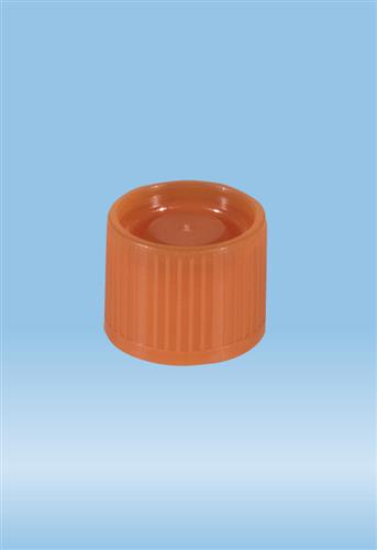 65.176.021 | Screw cap, orange, suitable for tubes 16-16.5 mm