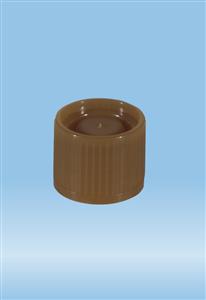 65.176.023 | Screw cap, brown, suitable for tubes 16-16.5 mm