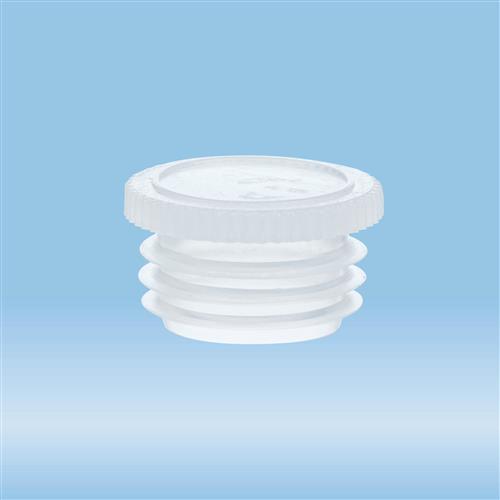65.717 | Push cap, low, natural, suitable for tube 16 mm
