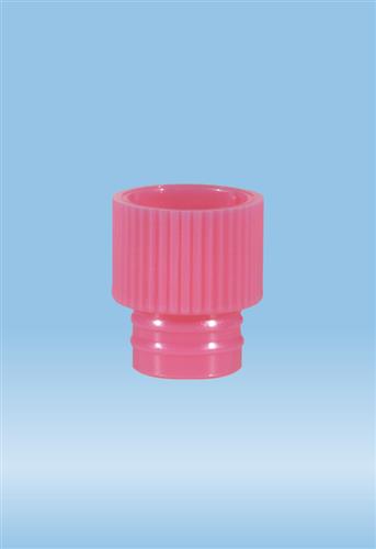 65.809.001 | Push cap, pink, suitable for tubes 12 mm