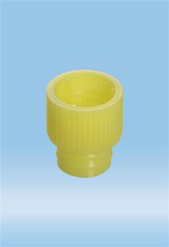 65.809.301 | Push cap, yellow, suitable for tubes 12 mm