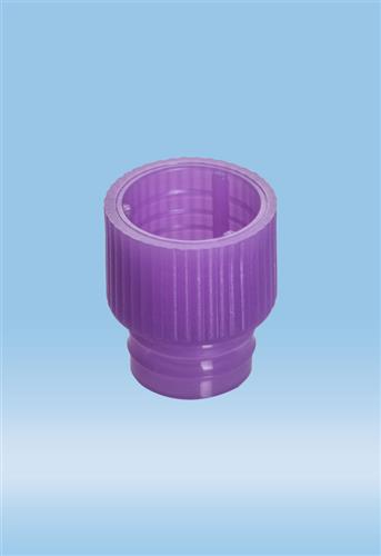 65.809.303 | Push cap, violet, suitable for tubes 12 mm