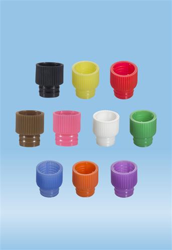 65.809.999 | Push cap, color mix, suitable for tubes 12 mm