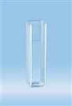67.738 | Cuvette, 4 ml, (HxW): 45 x 12 mm, acrylic , transparent, optical sides: 2, racked