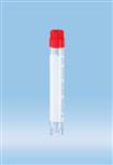 72.383.002 | CryoPure tubes, 5 ml, Quickseal external thread screw cap, red, Cryo Performance Tested