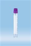 72.383.007 | CryoPure tubes, 5 ml, Quickseal external thread screw cap, violet, Cryo Performance Tested