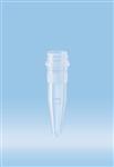 72.607.772 | Screw cap micro tubes, 1.5 ml, conical base, no cap, double bag sterile