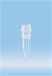 72.607 | Screw cap micro tubes, 1.5 ml, conical base, no cap