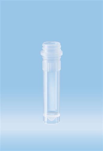 72.609.311 | Screw cap micro tubes, 2 ml, conical base with skirt, no cap, double bag sterile