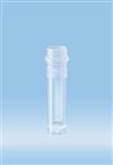 72.609.311 | Screw cap micro tubes, 2 ml, conical base with skirt, no cap, double bag sterile