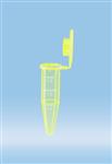 72.690.378 | Micro tube, 1.5 ml, flat safety cap, yellow, PP