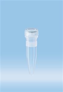 72.692.005 | Screw cap micro tubes, 1.5 ml, conical base, neutral o-ring cap assembled, sterile
