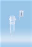 72.692.100 | Screw cap micro tubes, 1.5 ml, conical base, neutral loop o-ring cap