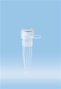 72.692.105 | Screw cap micro tubes, 1.5 ml, conical base, neutral loop o-ring cap assembled, sterile