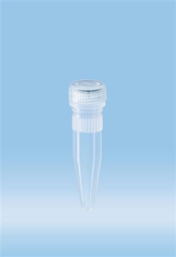 72.692.405 | Screw cap micro tubes, 1.5 ml, conical base, neutral o-ring cap assembled, PCR Performance Tested