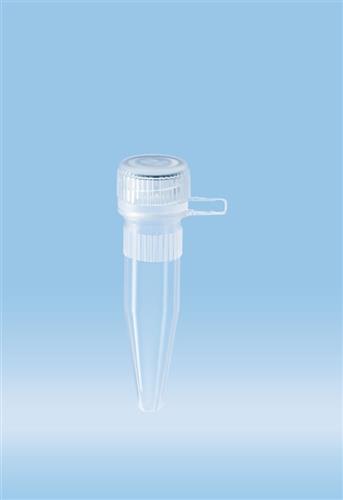 72.692.415 | Screw cap micro tubes, 1.5 ml, conical base, neutral loop o-ring cap, PCR Performance Tested