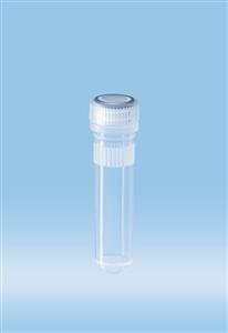 72.693.005 | Screw cap micro tubes, 2 ml, conical base, neutral o-ring cap assembled, sterile
