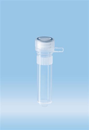 72.693.105 | Screw cap micro tubes, 2 ml, conical base, neutral loop o-ring cap assembled, sterile