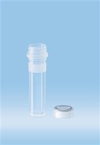 72.693 | Screw cap micro tubes, 2 ml, conical base, neutral o-ring cap included