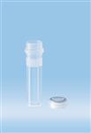 72.693 | Screw cap micro tubes, 2 ml, conical base, neutral o-ring cap included