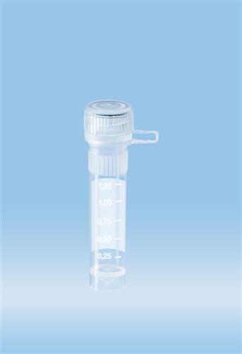 72.694.416 | Screw cap micro tube, 2 ml, conical base w/skirt, grads & block, loop o-ring cap asm, PCR Perf Test