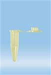 72.699.002 | Micro tube, 0.5 ml, conical base, hinge cap, yellow, PP
