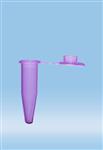 72.699.005 | Micro tube, 0.5 ml, conical base, hinge cap, purple, PP