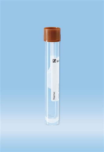 80.623.022 | Feces tube, Screw cap,  101 x 16.5 mm, transparent