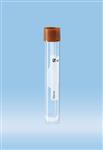 80.623.022 | Feces tube, Screw cap,  101 x 16.5 mm, transparent